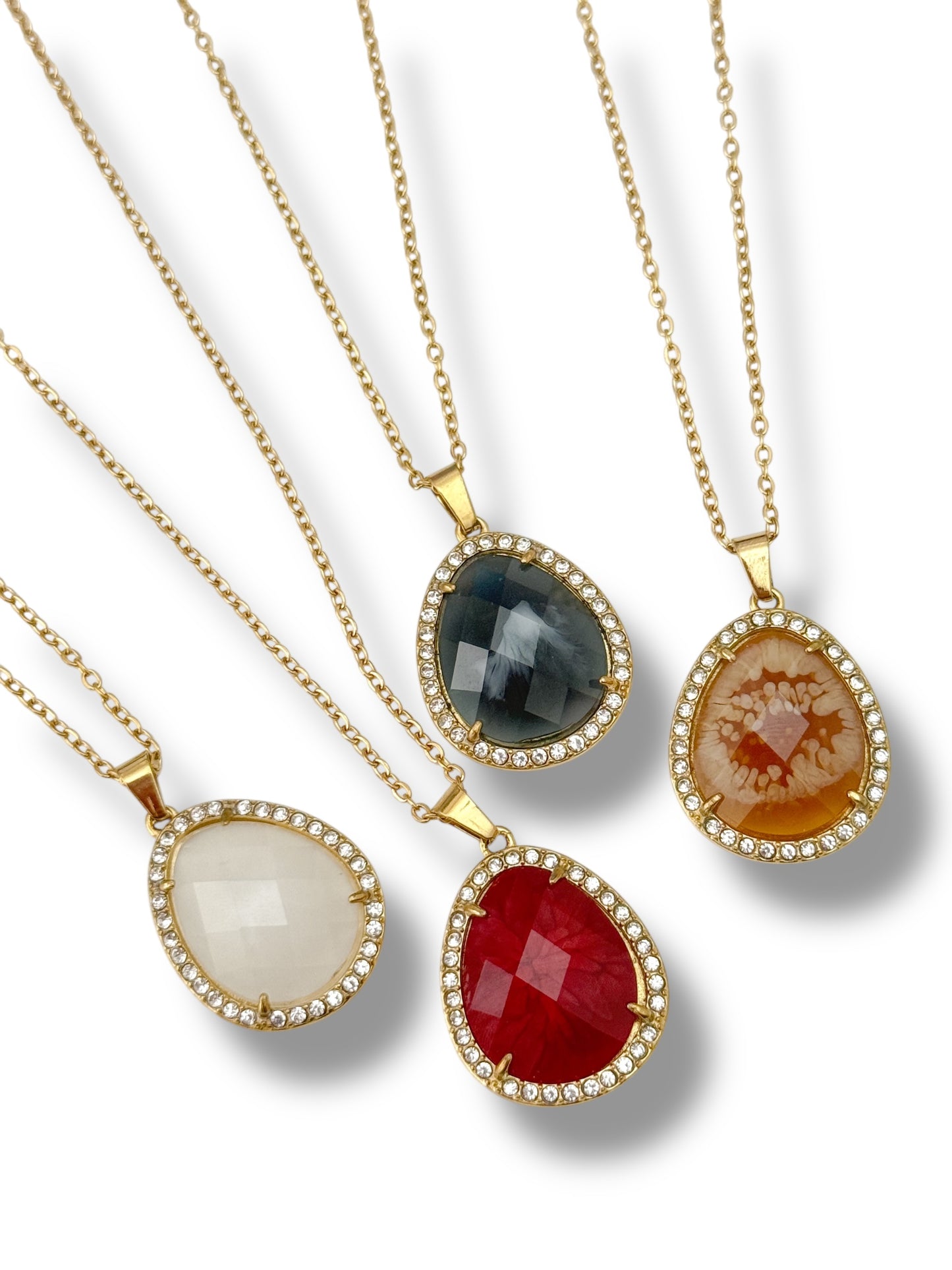 Collier Élégance Goutte (plusieurs coloris)