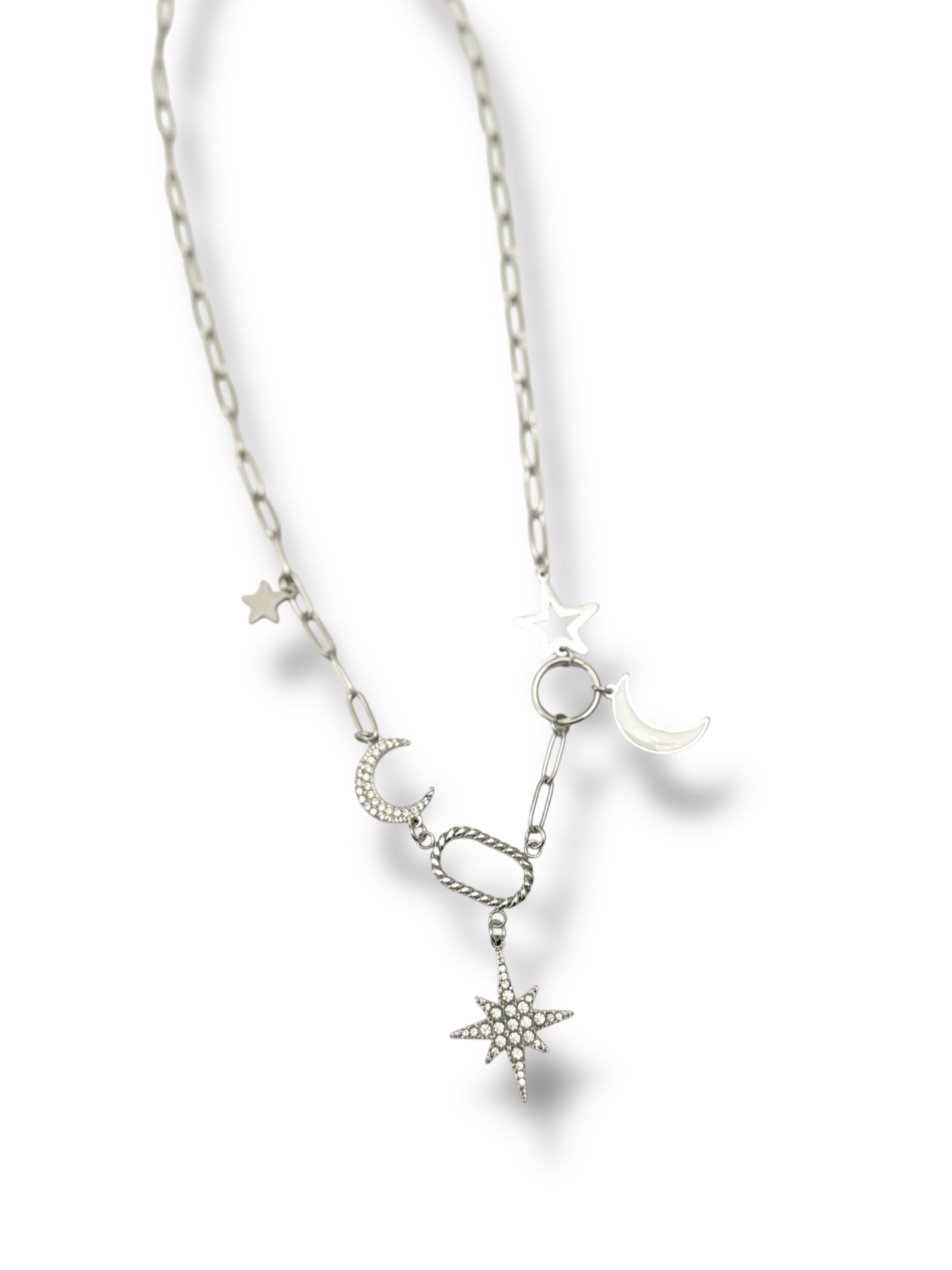 Collier Galaxia – Lune & Étoiles