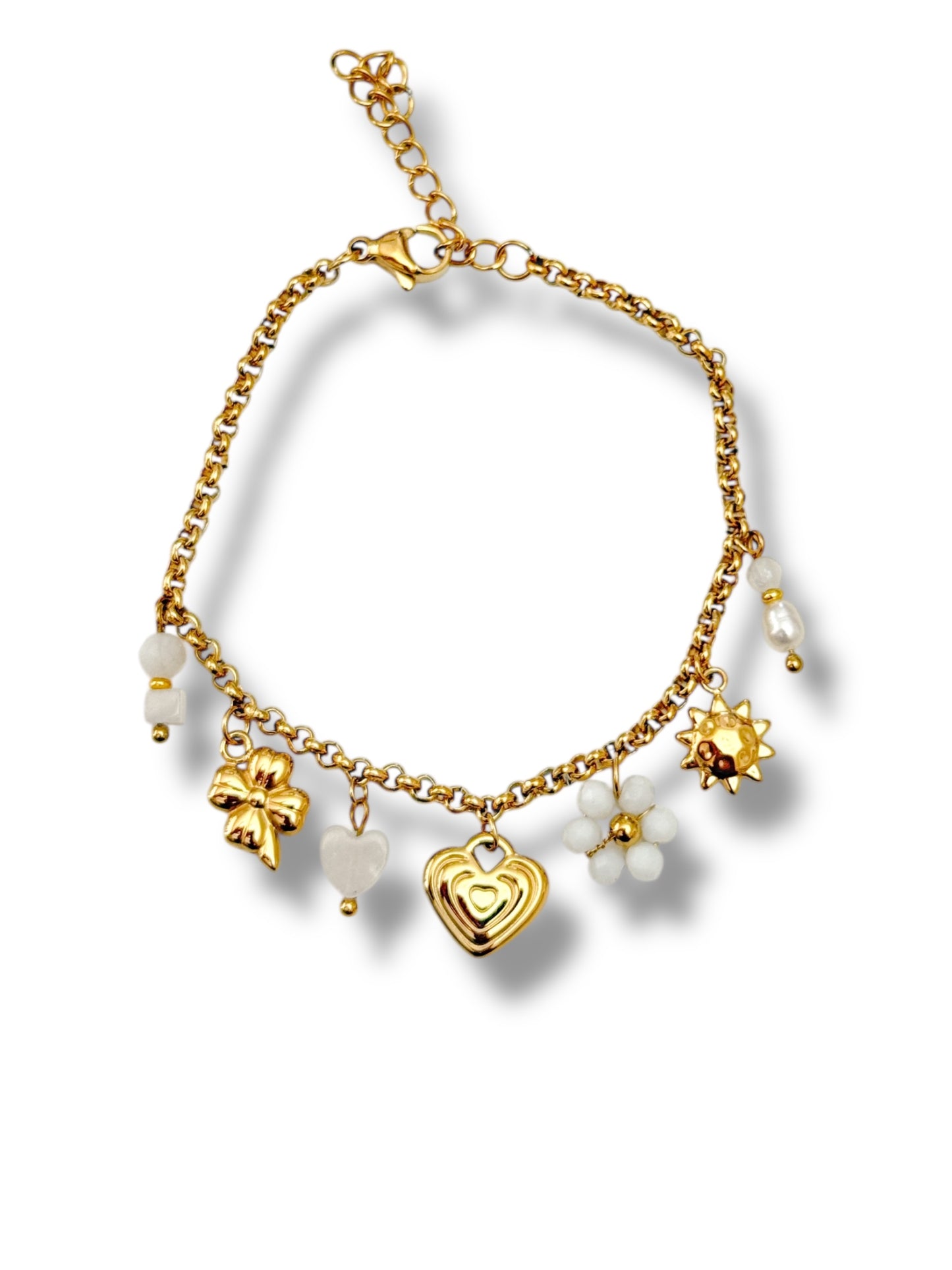Bracelet Lucky Charms Blanc