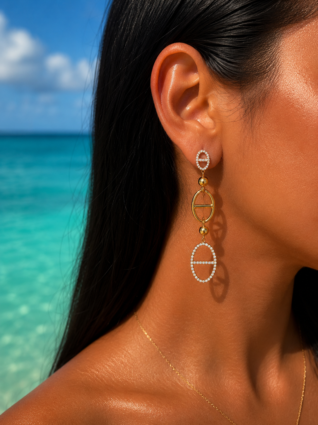 Boucle d’oreille Angela