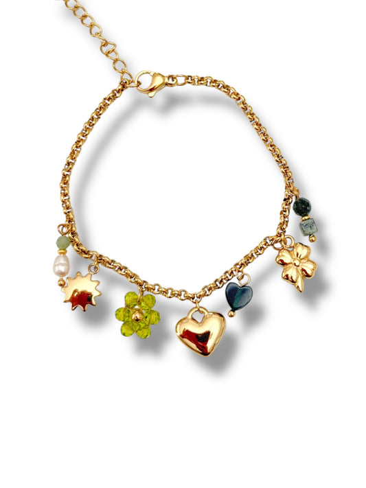 Bracelet Lucky Charms Blanc