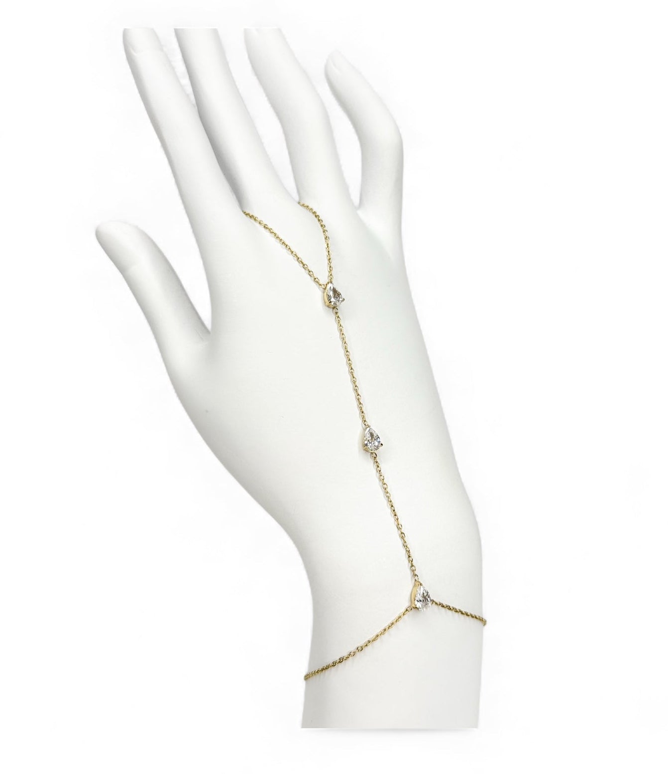 Bracelet de main – Élégance céleste