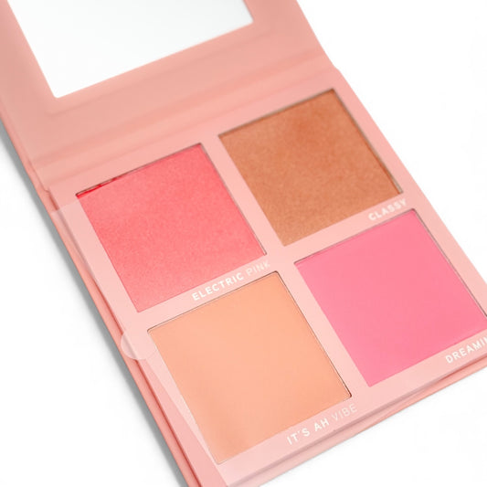 Palette Blush & Glow – 4 Teintes