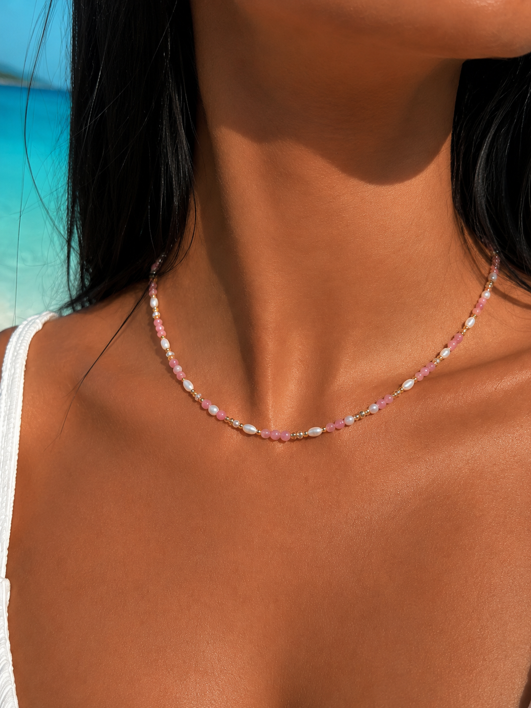 Collier pierre naturelle