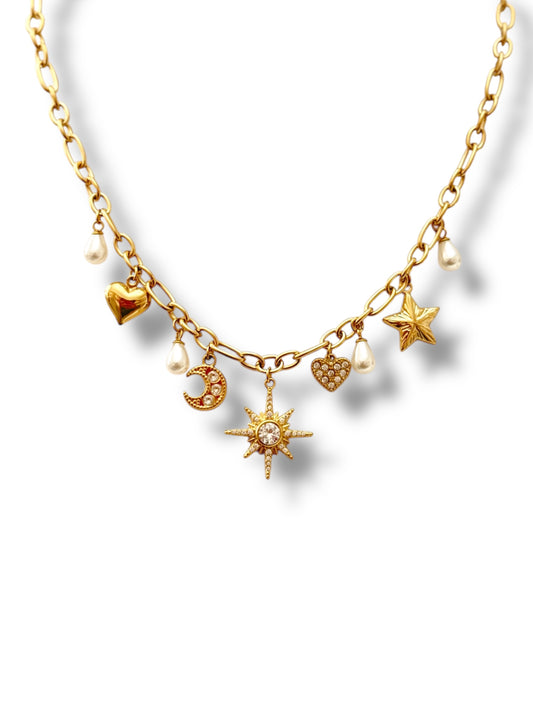 Collier Stella Charms
