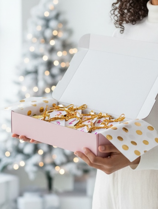 ⭐ CALENDRIER DE L’AVENT DORÉ – ÉDITION SPÉCIALE CHRÉTIENNE